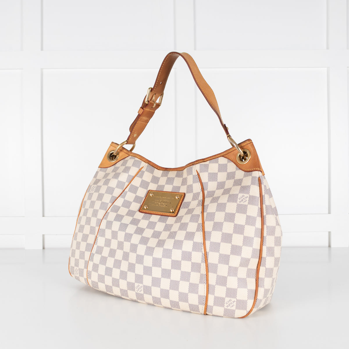 Louis Vuitton Cream Damier Azur Galliera PM Shoulder Bag