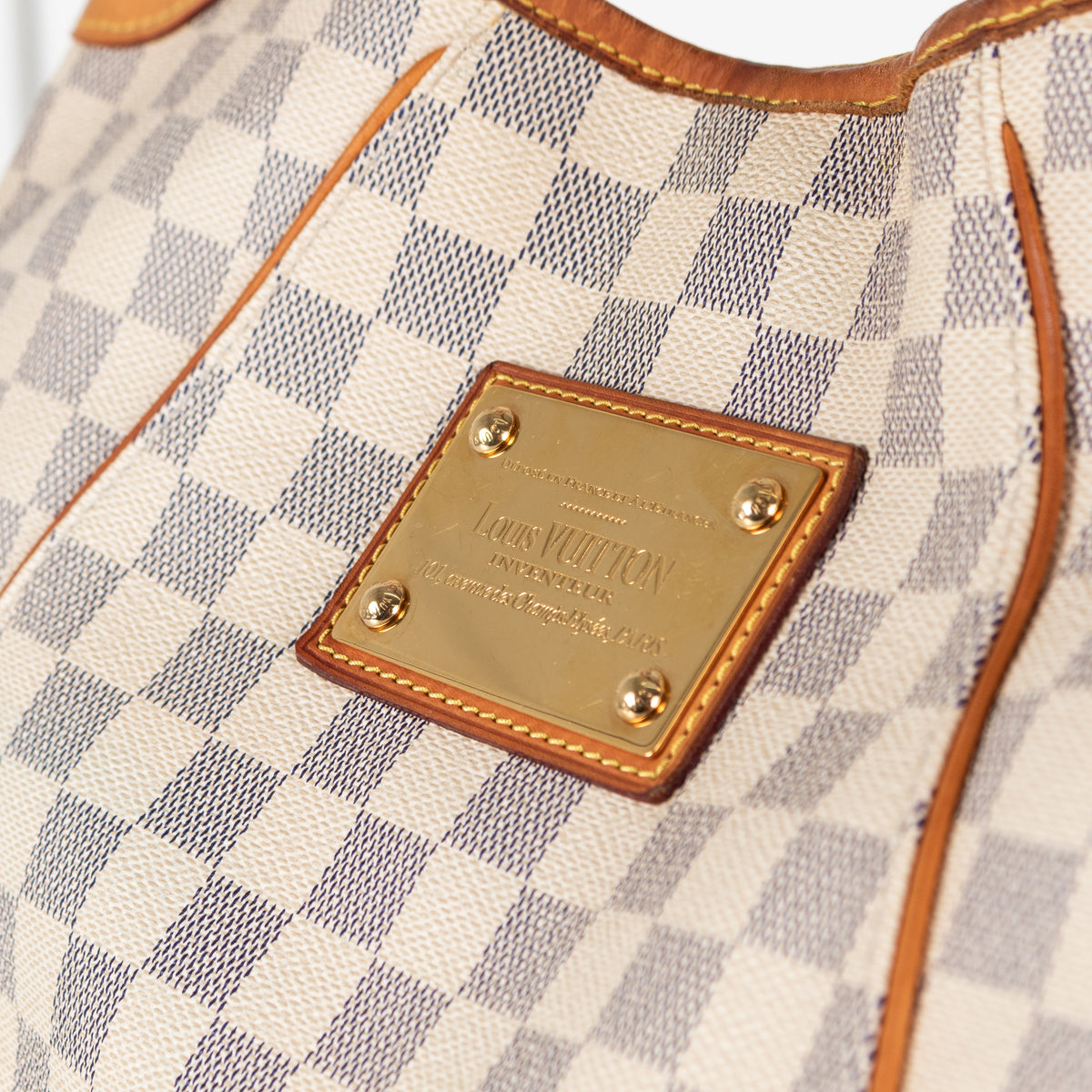 Louis Vuitton Cream Damier Azur Galliera PM Shoulder Bag