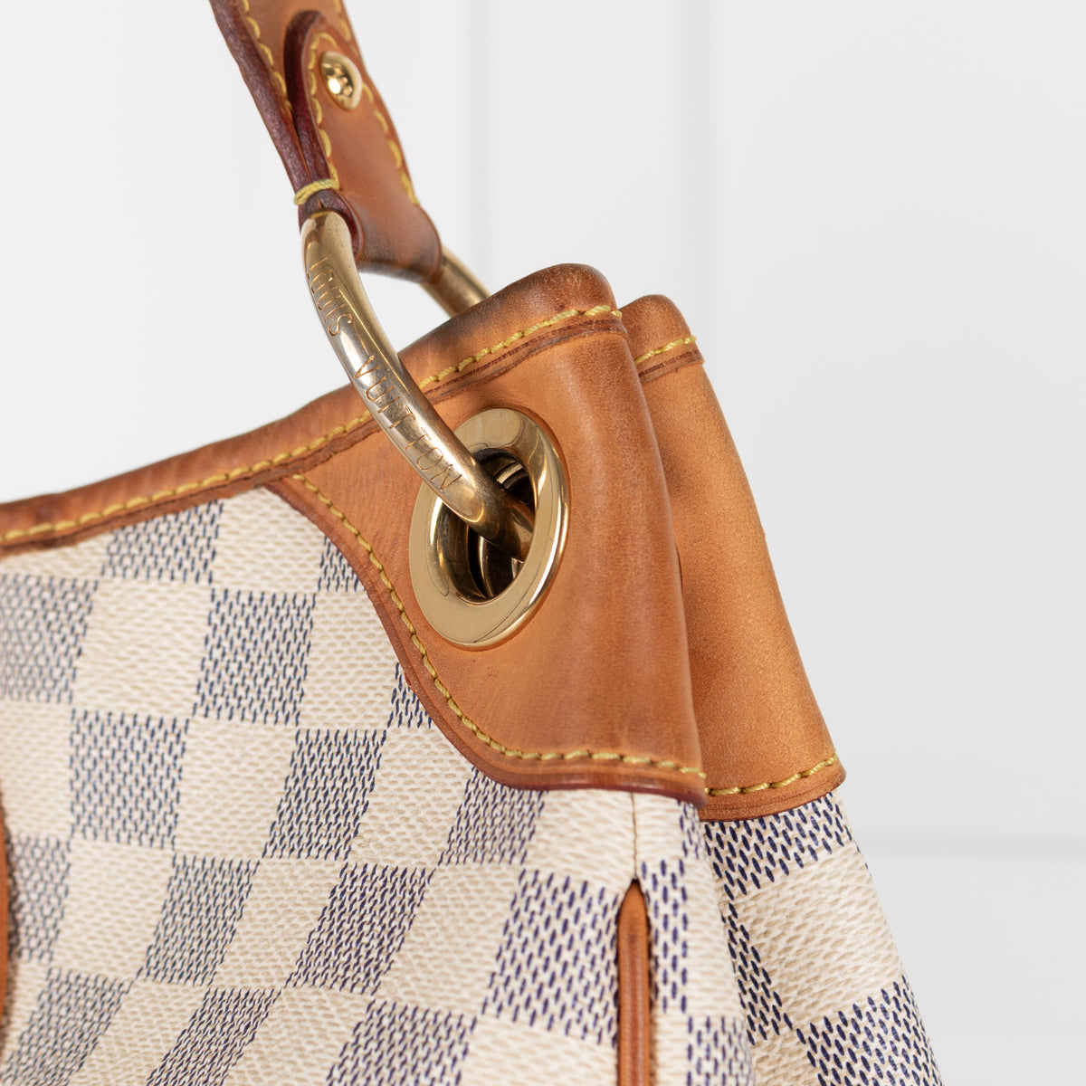 Louis Vuitton Cream Damier Azur Galliera PM Shoulder Bag