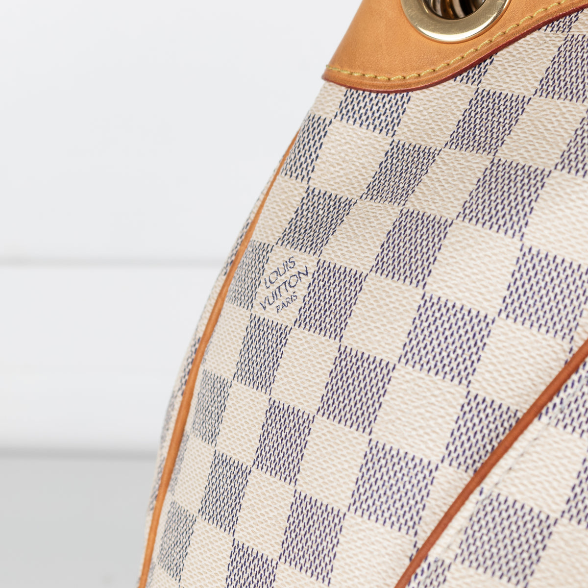 Louis Vuitton Cream Damier Azur Galliera PM Shoulder Bag