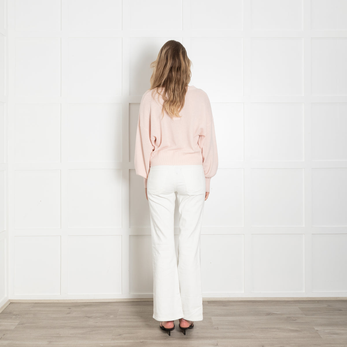 Mos Mosh Baby Pink Wool Blend Cardigan