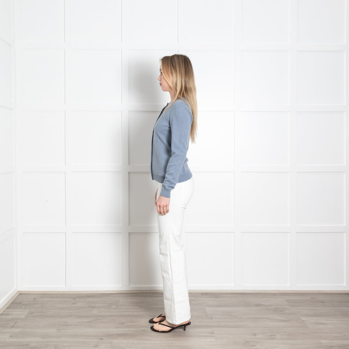Falconeri Blue Cashmere Cardigan