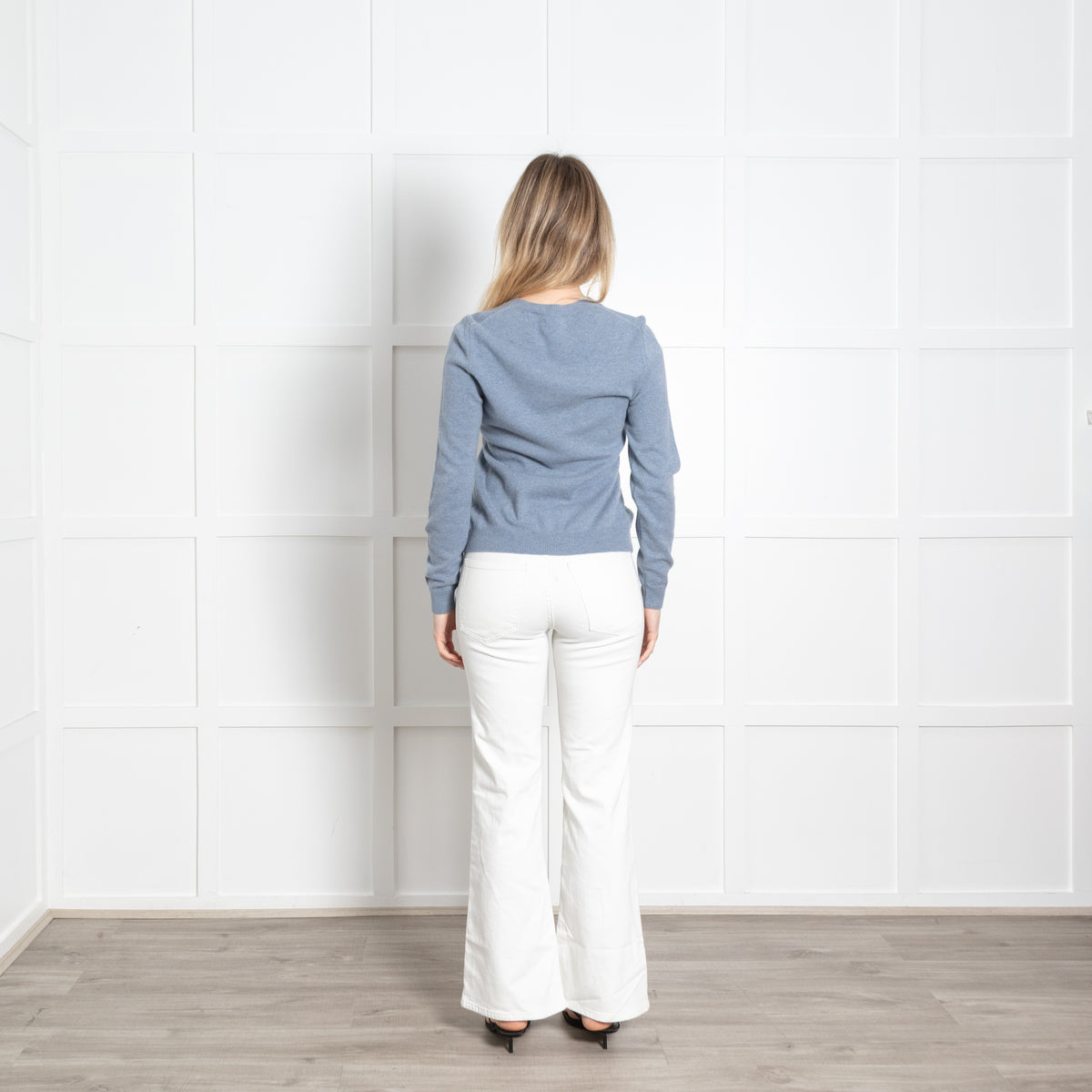 Falconeri Blue Cashmere Cardigan