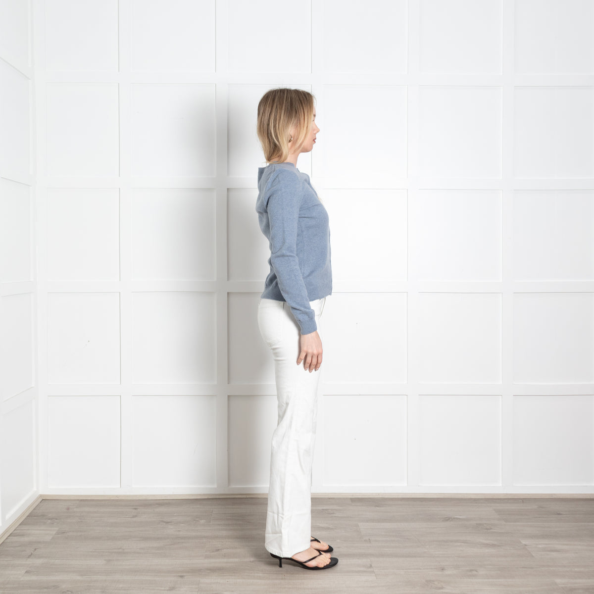 Falconeri Blue Cashmere Cardigan