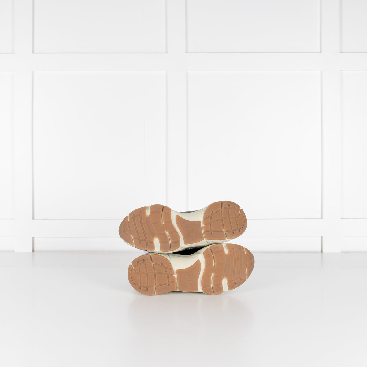 Christian Dior Cream Brown Blue B22 Trainers