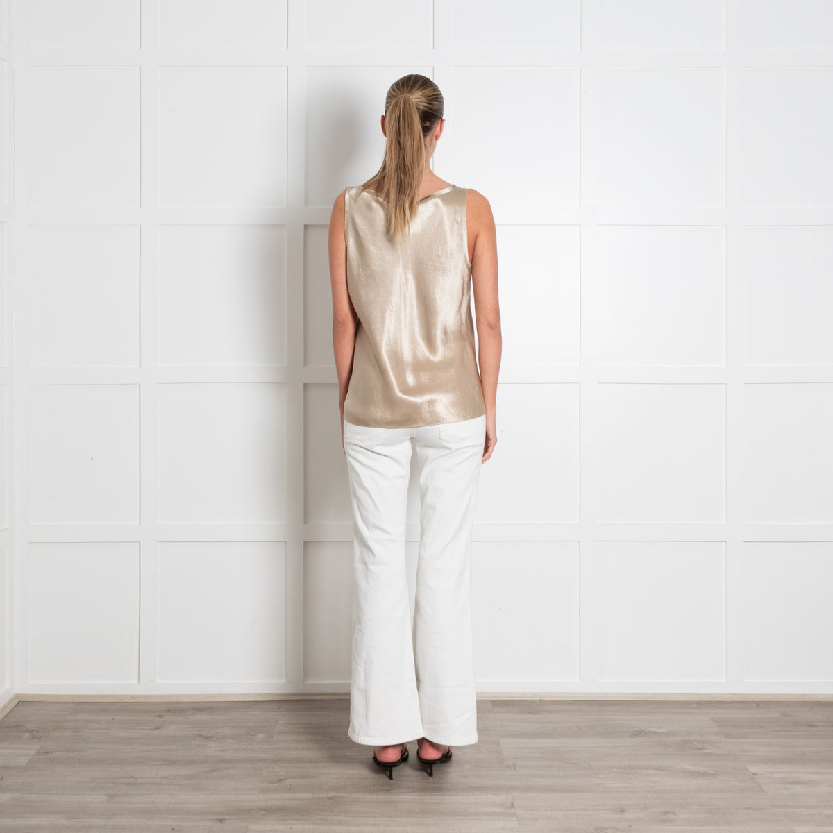 Vince Champagne Silky Vest