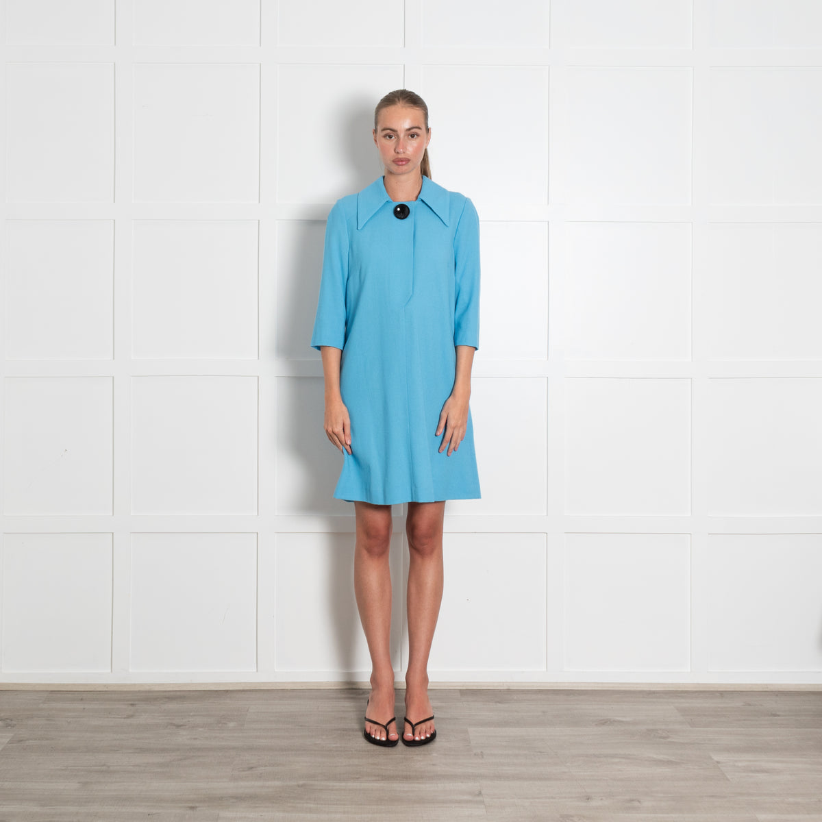 Jane Atelier Aegean Blue Tunic Dress