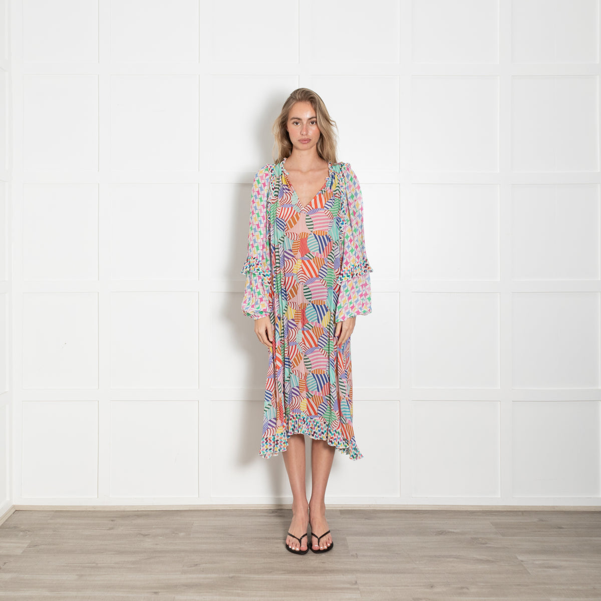 Me 369 Multicoloured Geometric Coverup