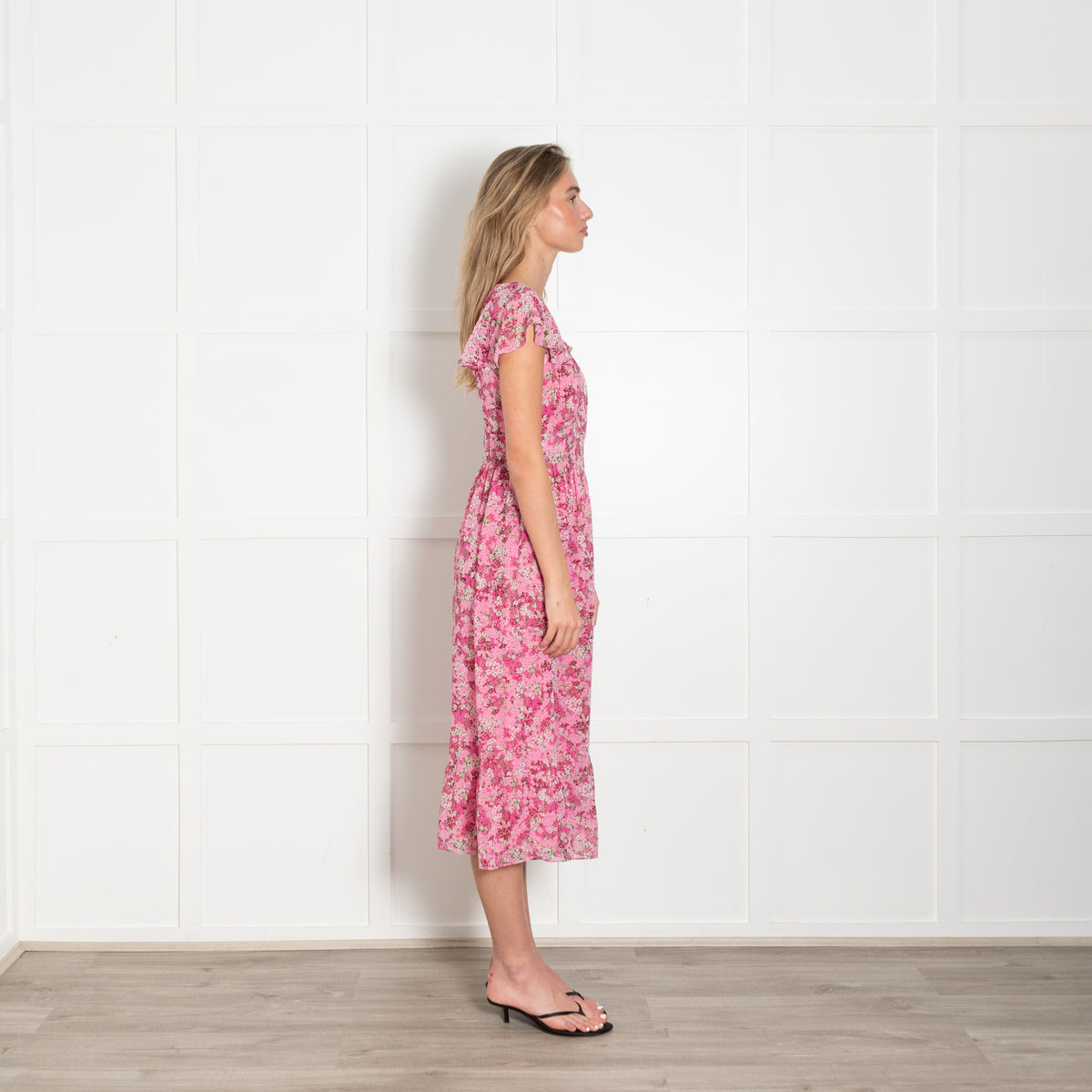 Michael Kors Pink Sleeveless Maxi Dress