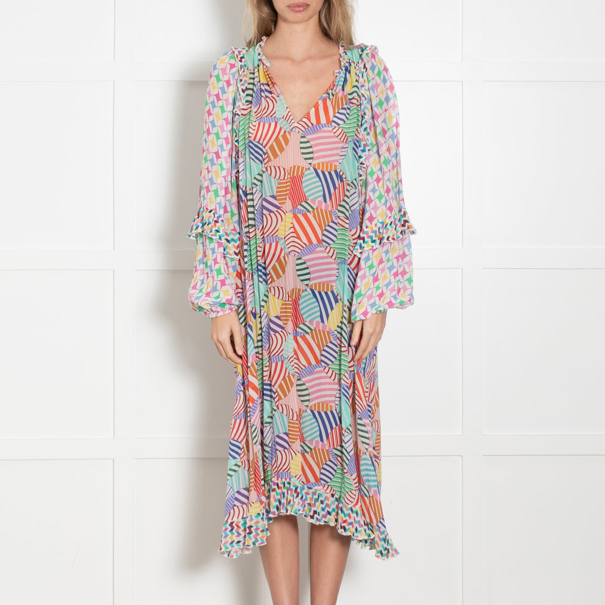 Me 369 Multicoloured Geometric Coverup