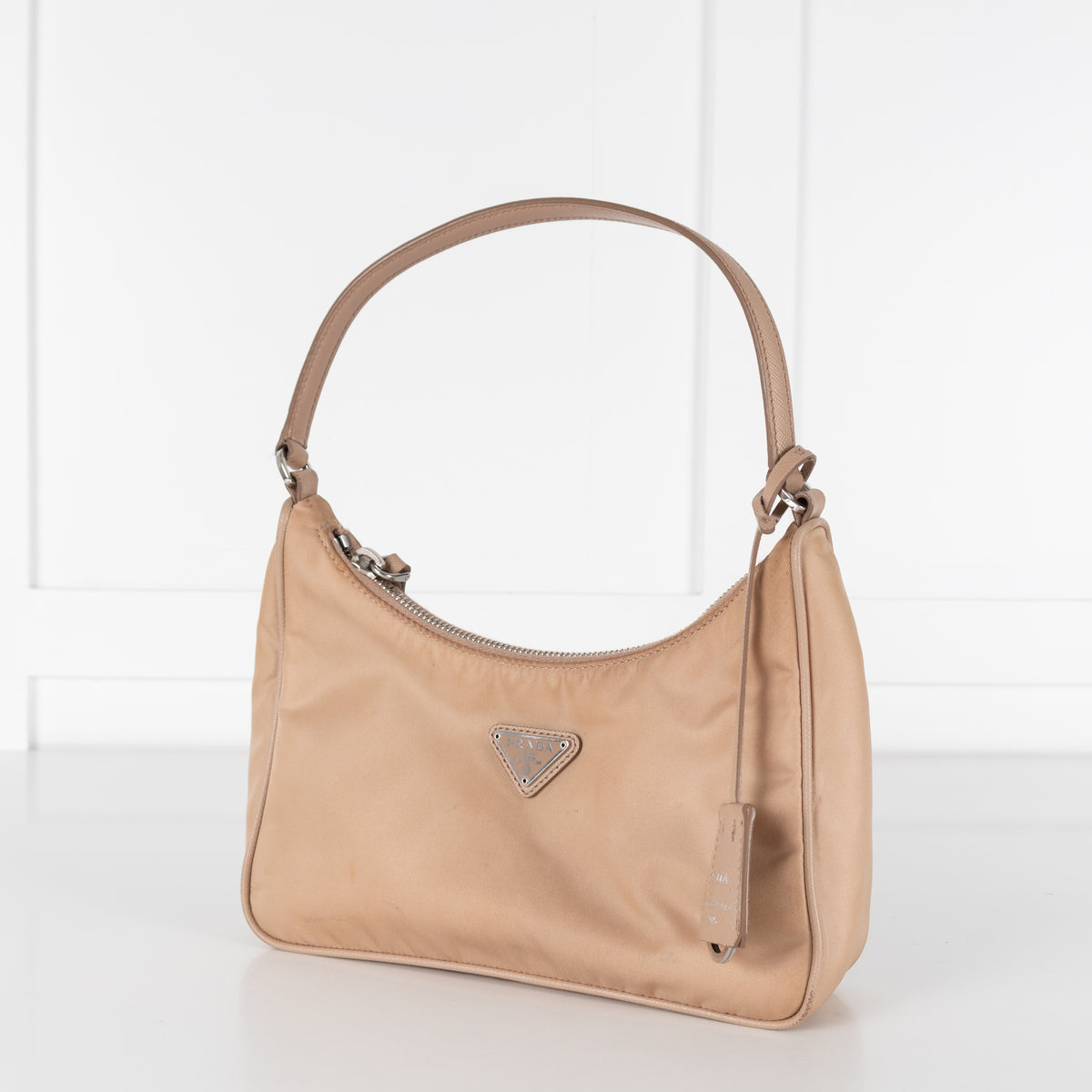 Prada Beige Re-Edition 2005 Re-Nylon Mini Bag