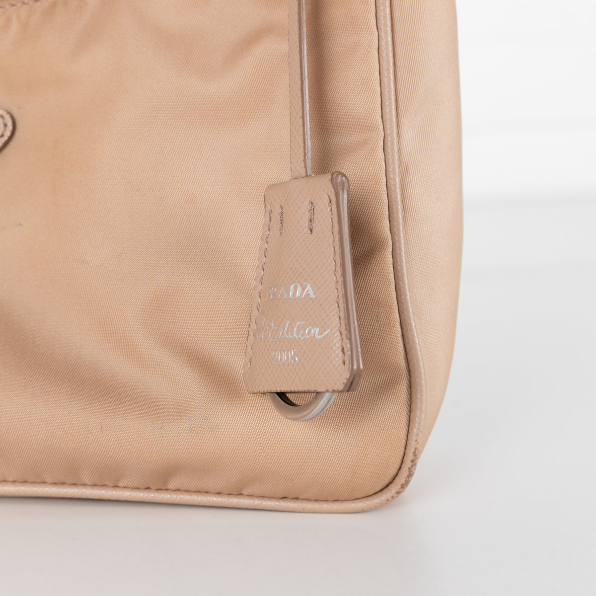 Prada Beige Re-Edition 2005 Re-Nylon Mini Bag