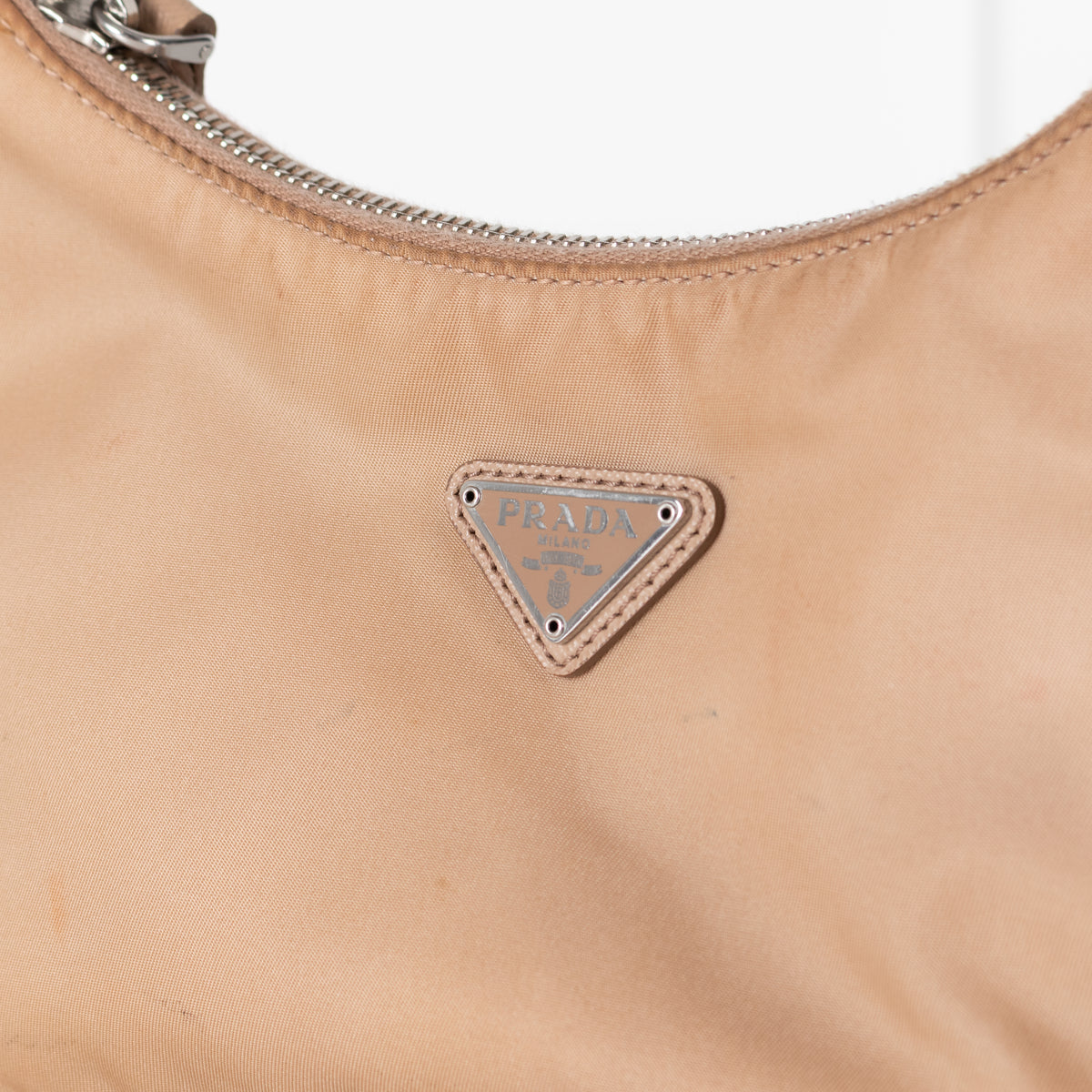 Prada Beige Re-Edition 2005 Re-Nylon Mini Bag