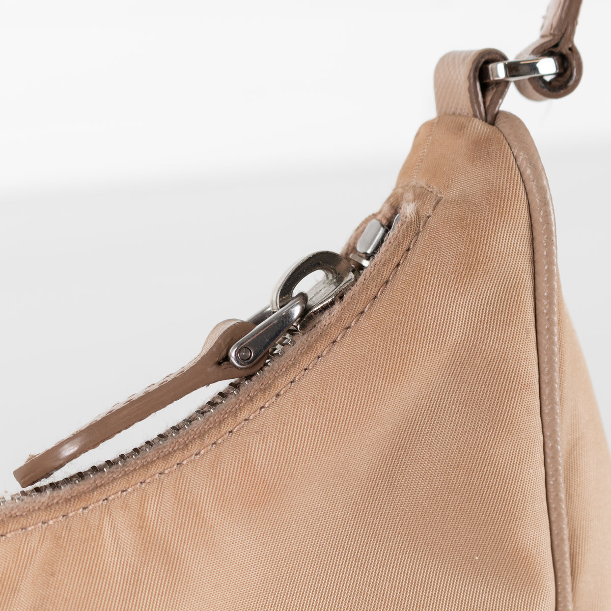Prada Beige Re-Edition 2005 Re-Nylon Mini Bag