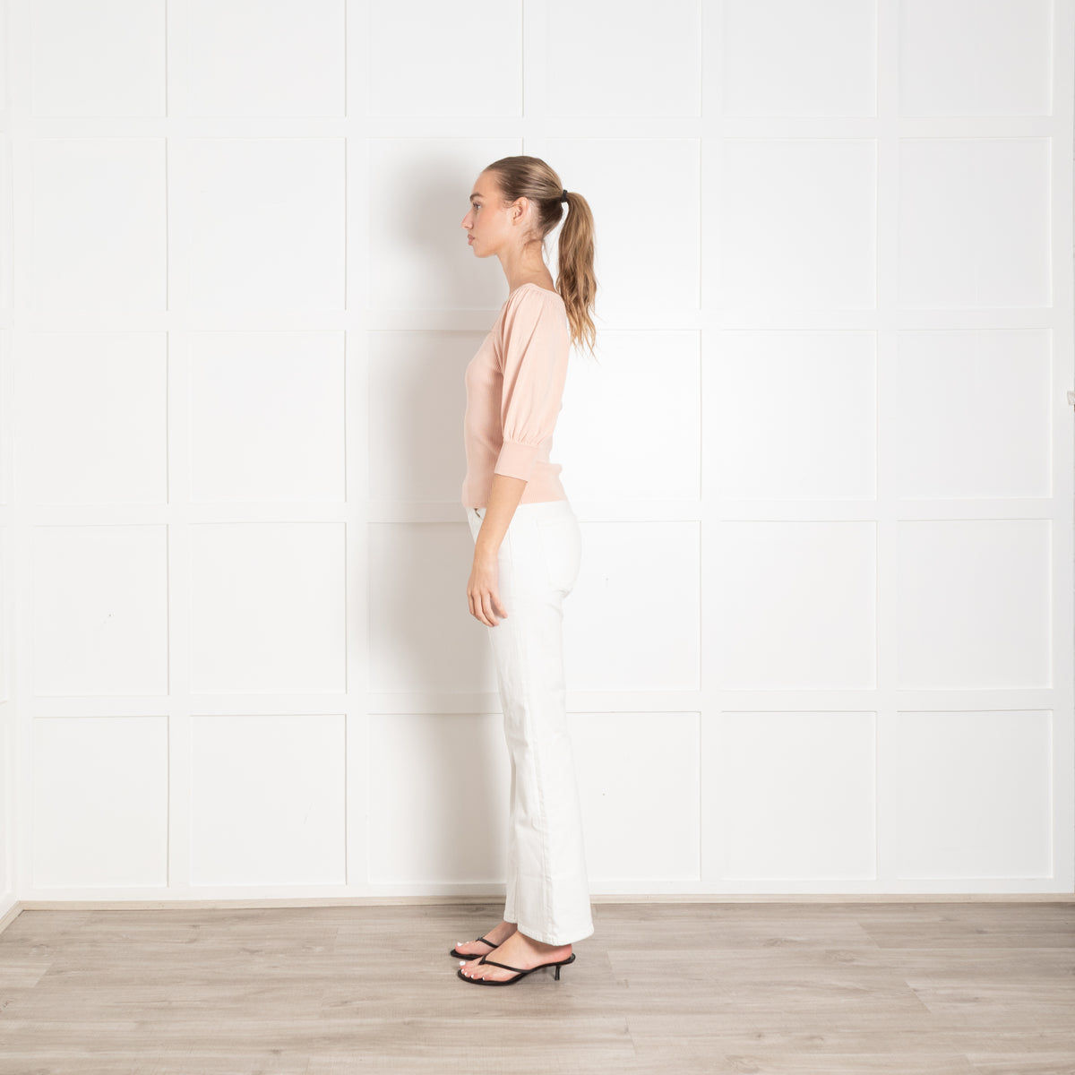 ByTimo Blush Pink Rib Knit Jumper