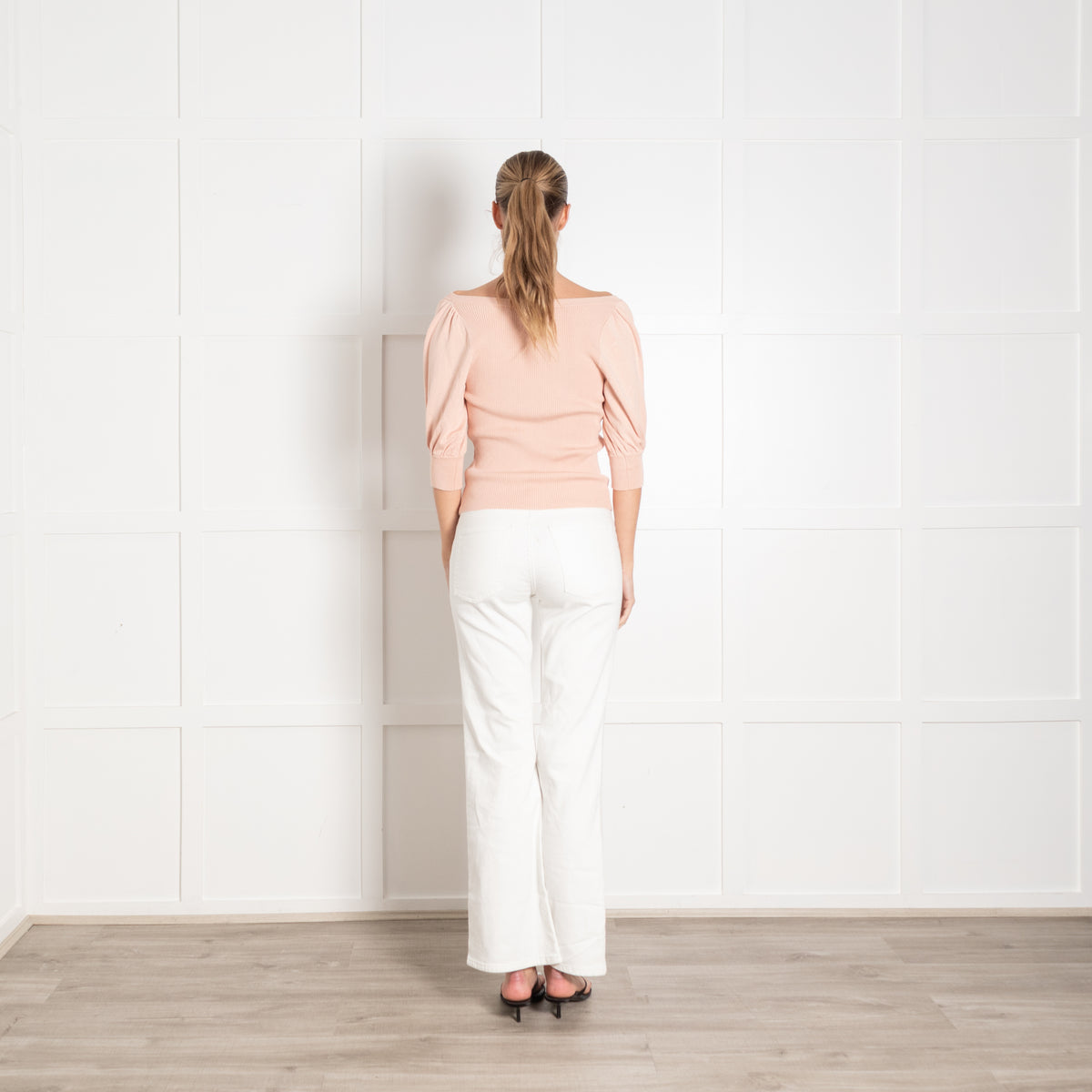 ByTimo Blush Pink Rib Knit Jumper