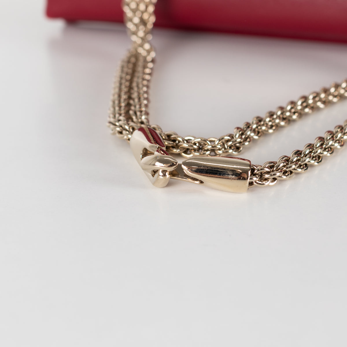 Valentino Red Leather Vavavoom Shoulder Bag