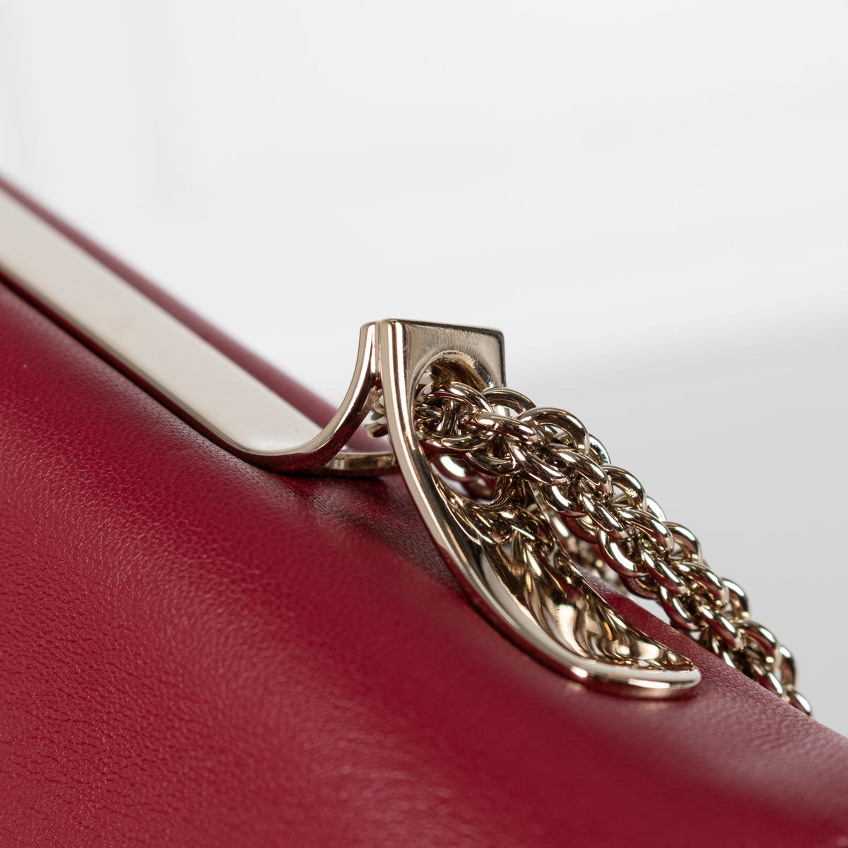 Valentino Red Leather Vavavoom Shoulder Bag