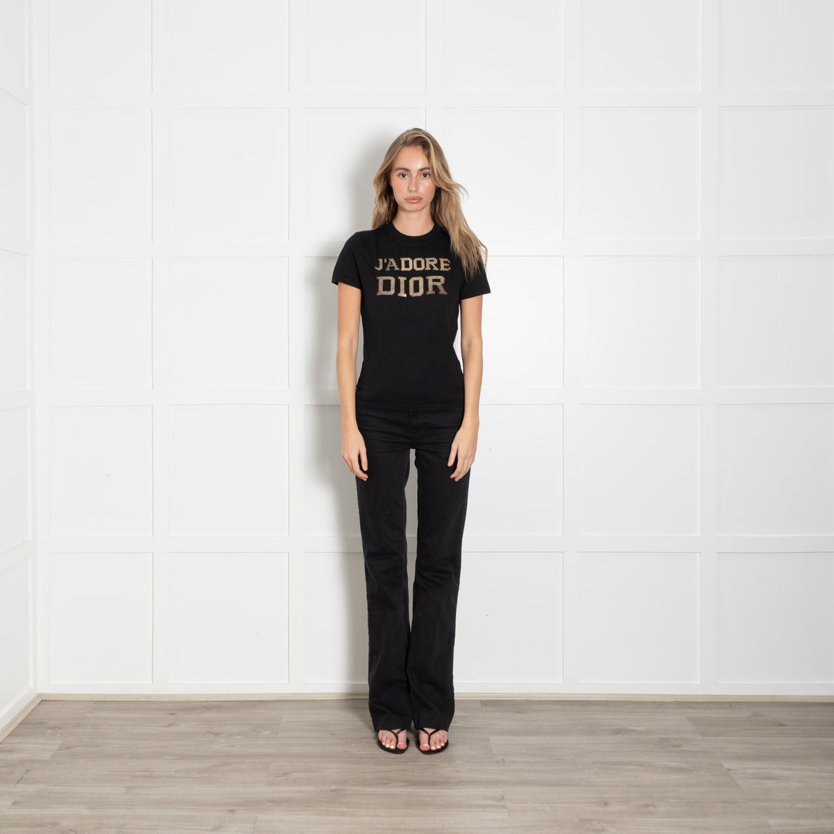 Christian Dior Black 'J'adore Dior' T-Shirt