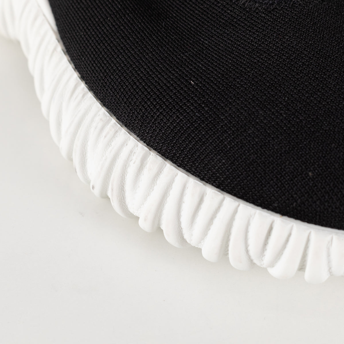 Miu Miu Black Knit Crystal Embellished Slip On Sneakers