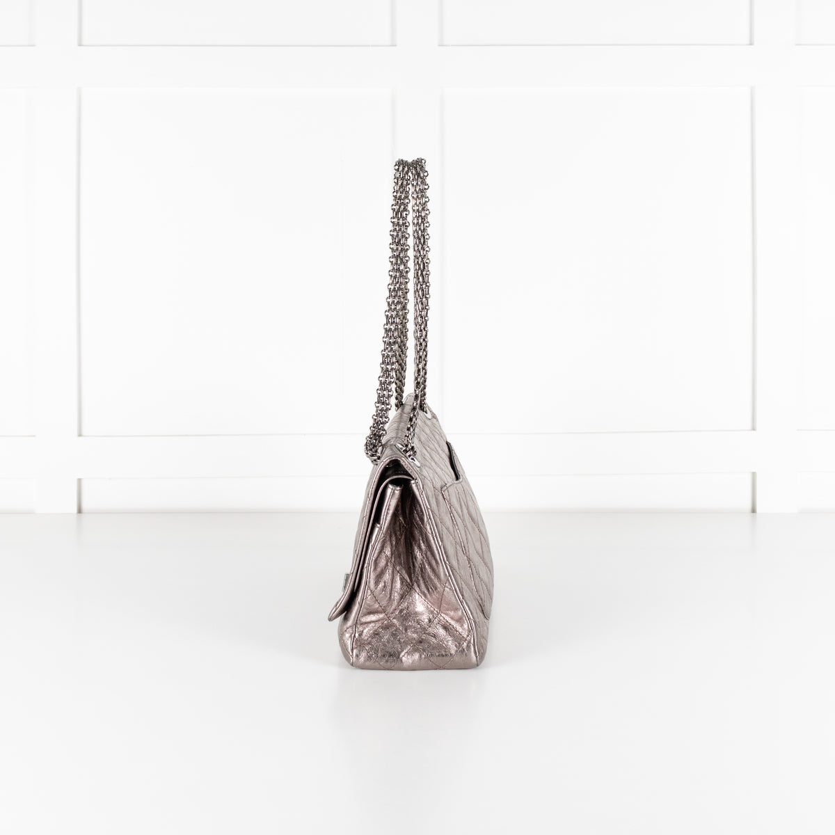 Chanel 2.55 Reissue Maxi Metallic Shoulder Bag