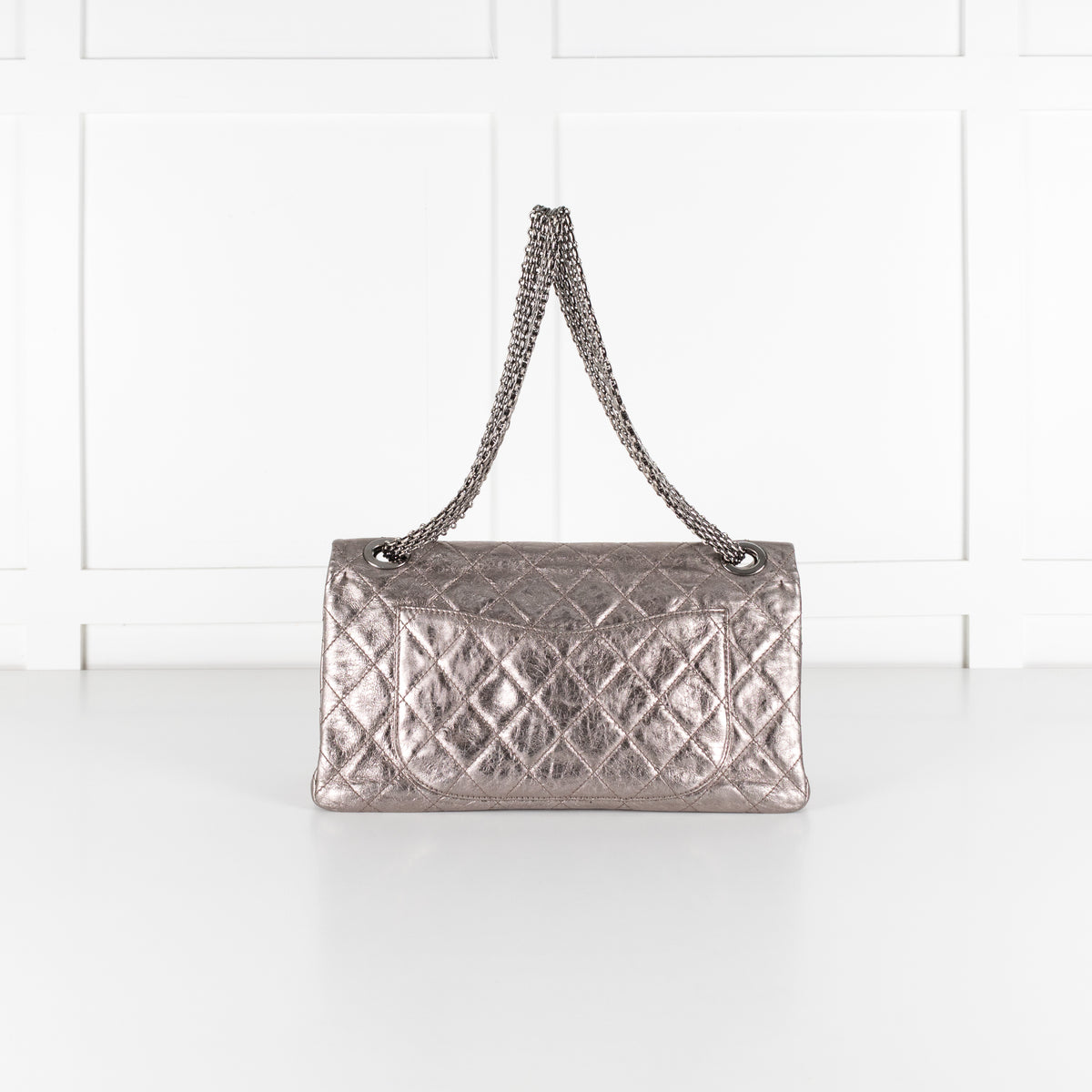 Chanel 2.55 Reissue Maxi Metallic Shoulder Bag
