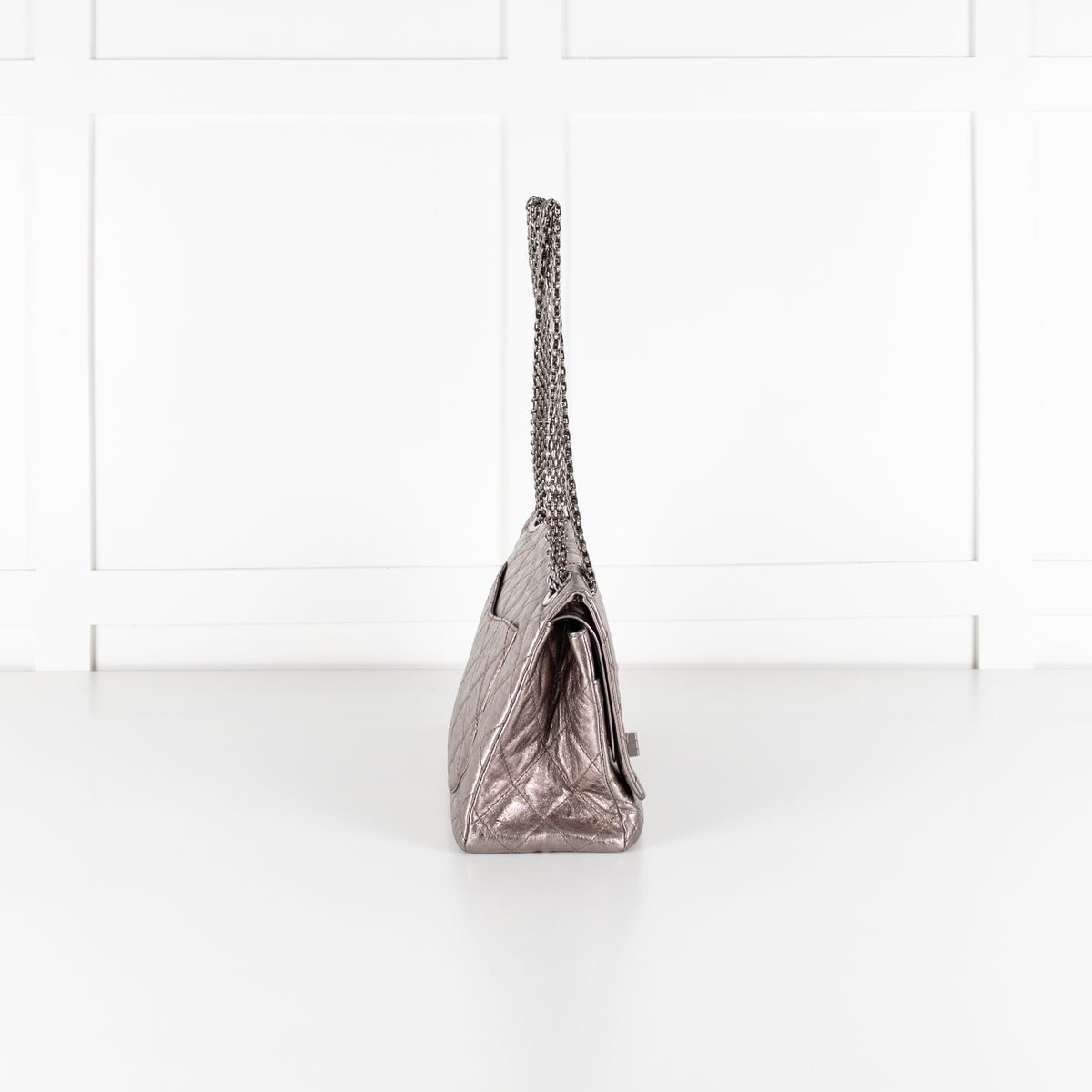 Chanel 2.55 Reissue Maxi Metallic Shoulder Bag