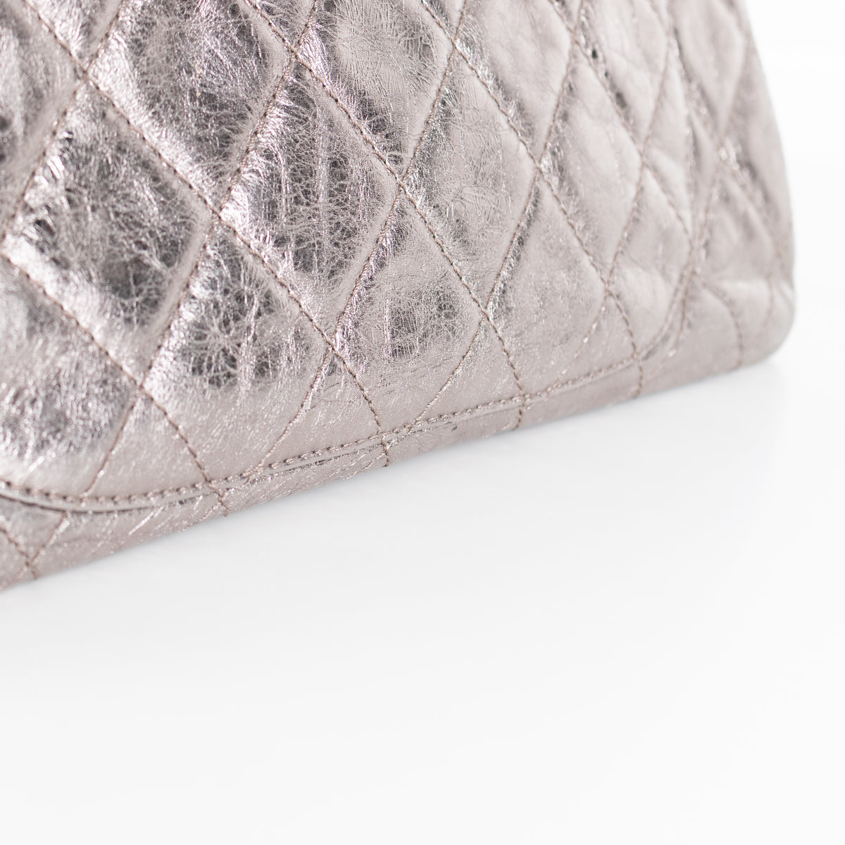 Chanel 2.55 Reissue Maxi Metallic Shoulder Bag
