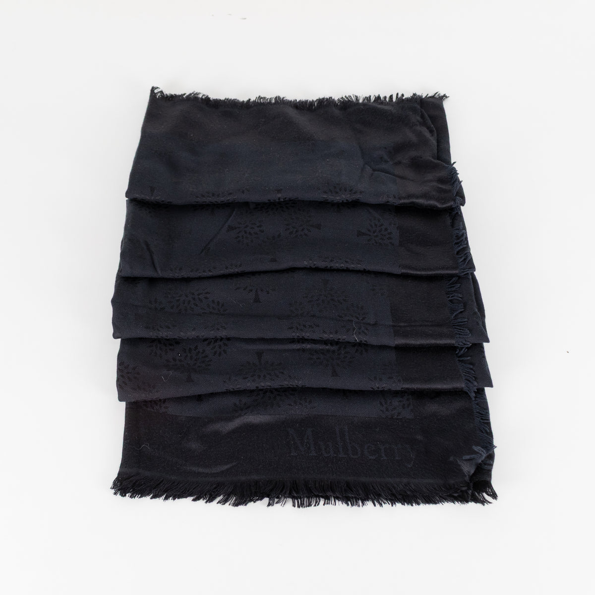 Mulberry Black Tree Scarf