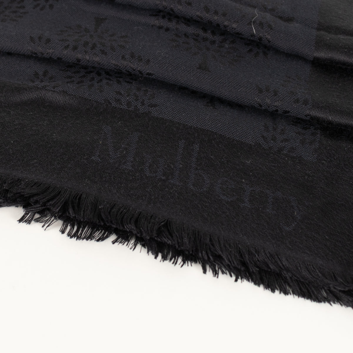 Mulberry Black Tree Scarf