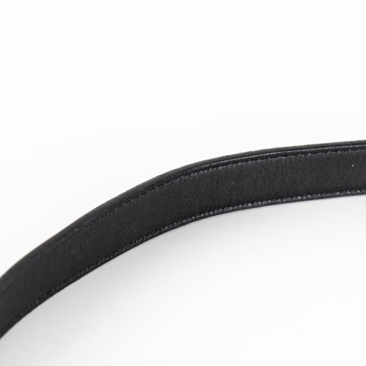 Gucci GG Marmont Black Leather Belt