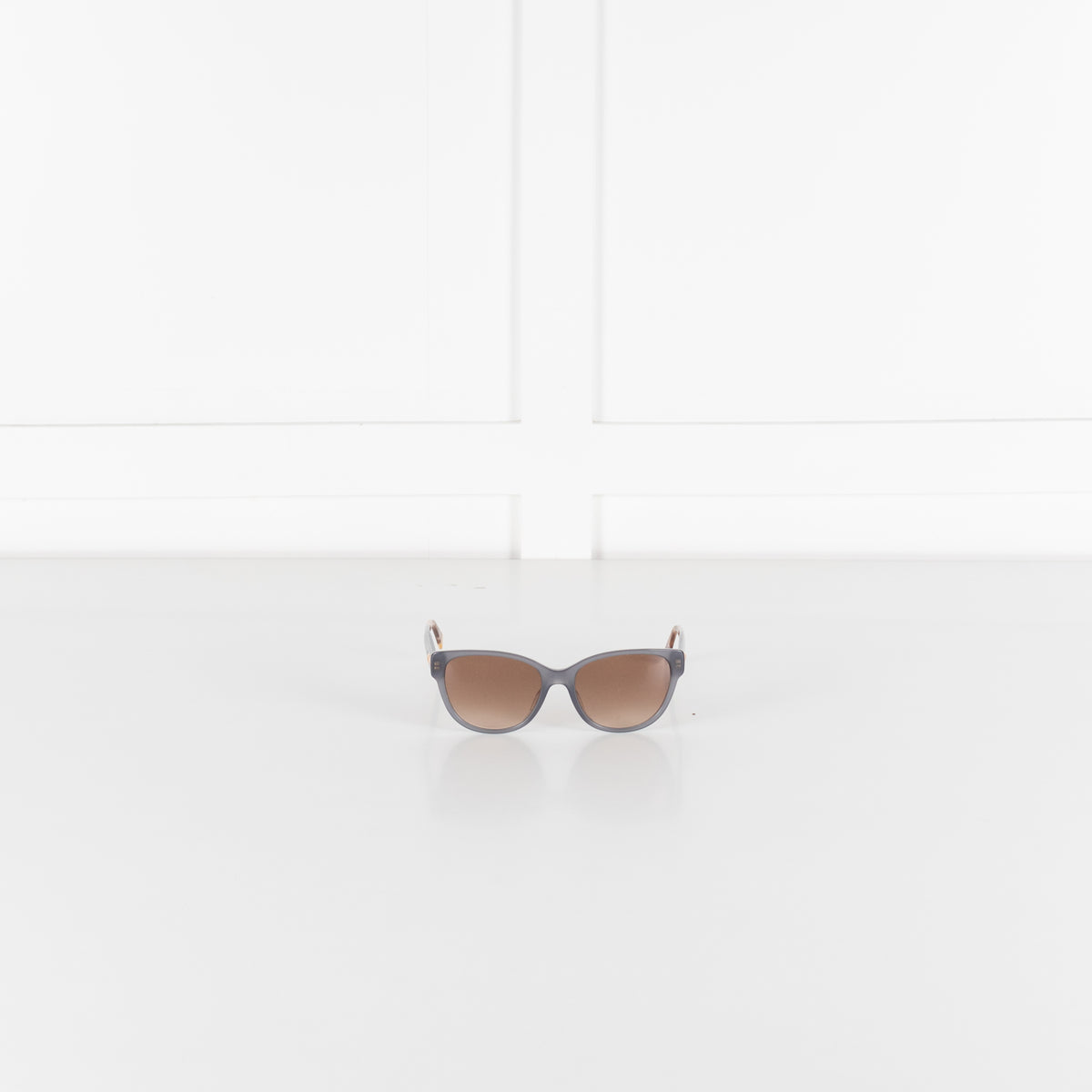 Max Mara Grey Blue Acetate Sunglasses