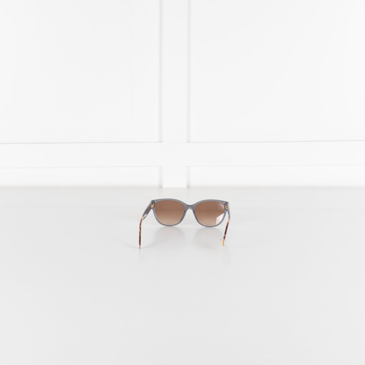 Max Mara Grey Blue Acetate Sunglasses