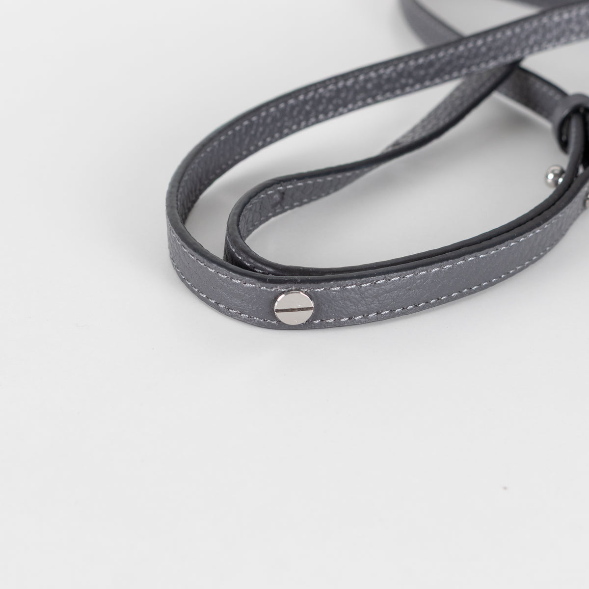 Marc Jacobs Grey Pebbled Leather Small Crossbody Bag