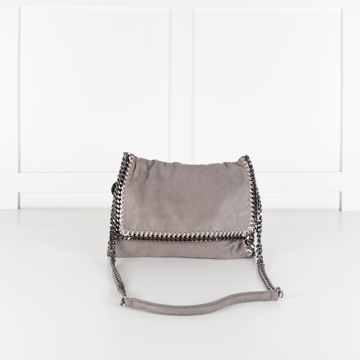 Stella McCartney Grey Falabella Crossbody Bag