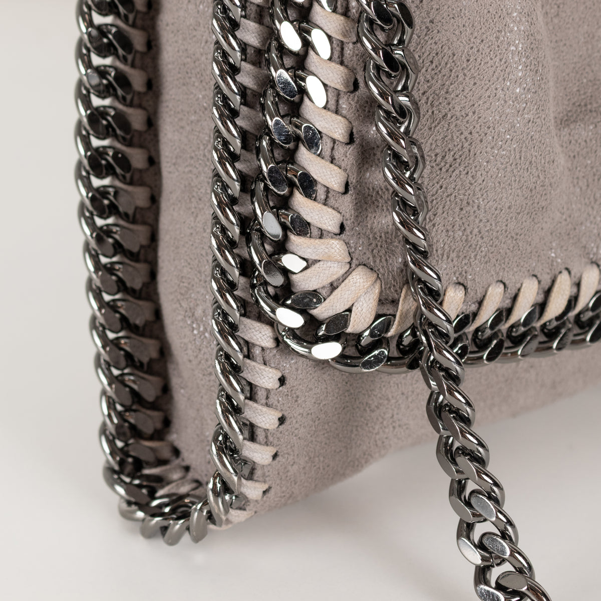Stella McCartney Grey Falabella Crossbody Bag
