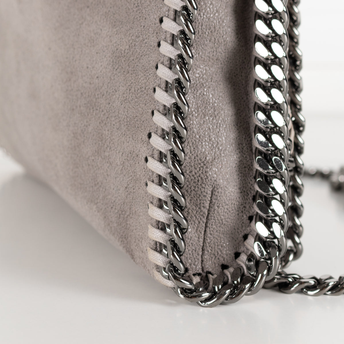 Stella McCartney Grey Falabella Crossbody Bag