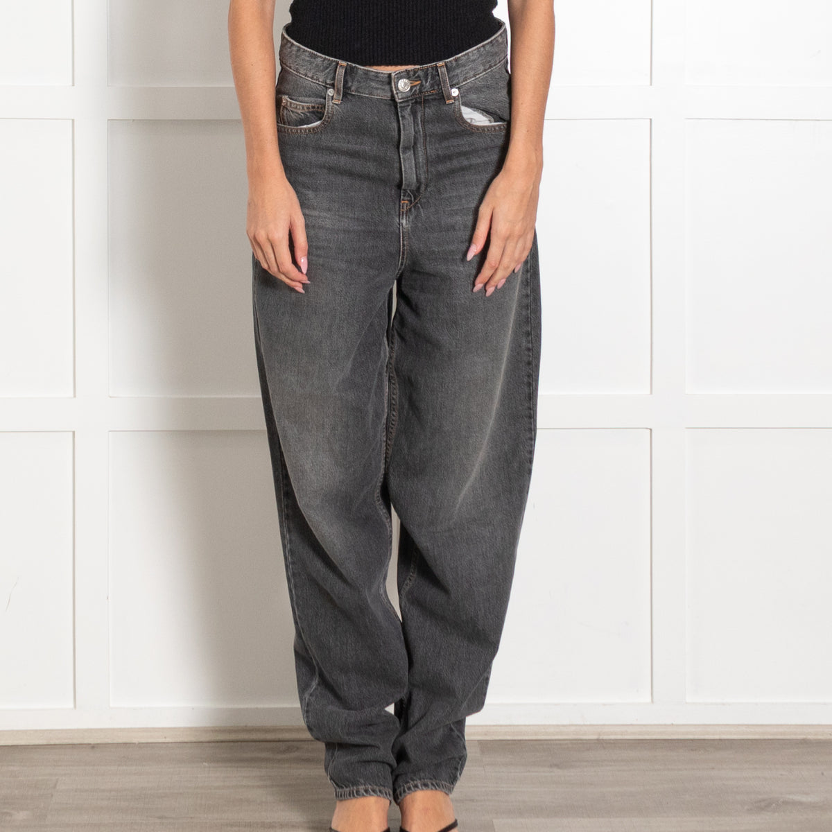 Isabel Marant Etoile Corsyj Grey Jeans