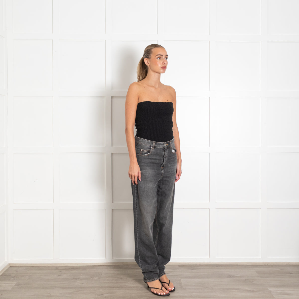 Isabel Marant Etoile Corsyj Grey Jeans