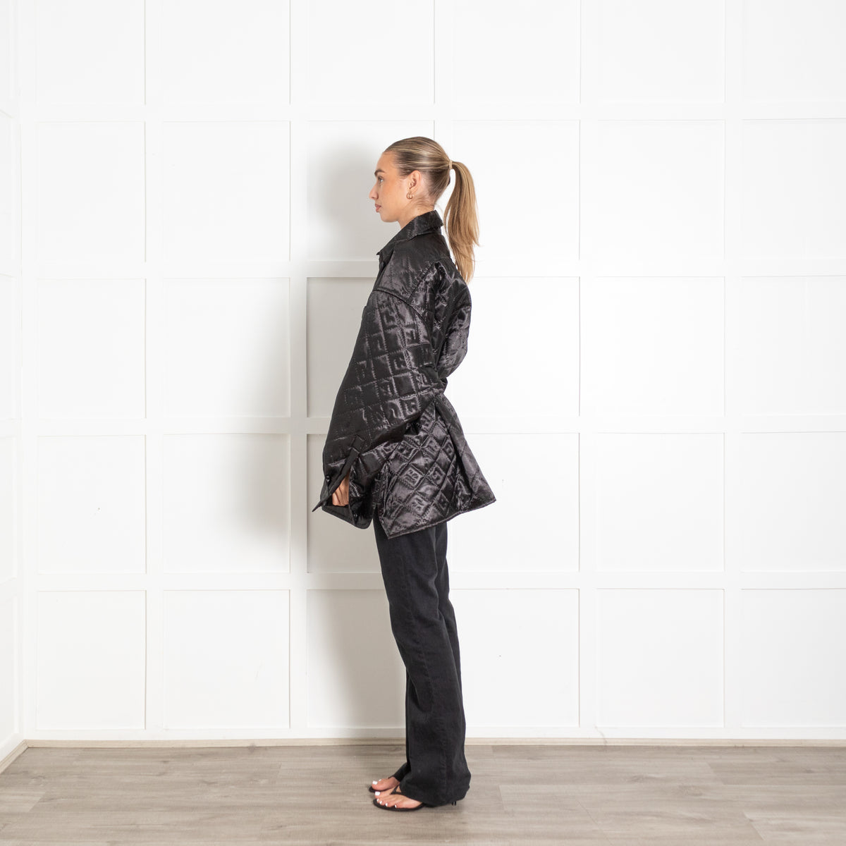 Acne Studios Black Button Down Jacket