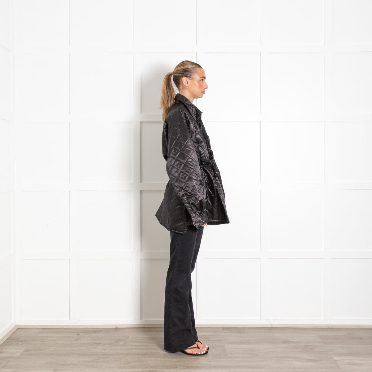 Acne Studios Black Button Down Jacket