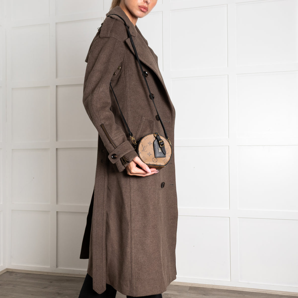 Louis Vuitton Beige Monogram Petit Boite Chapeau Crossbody Bag