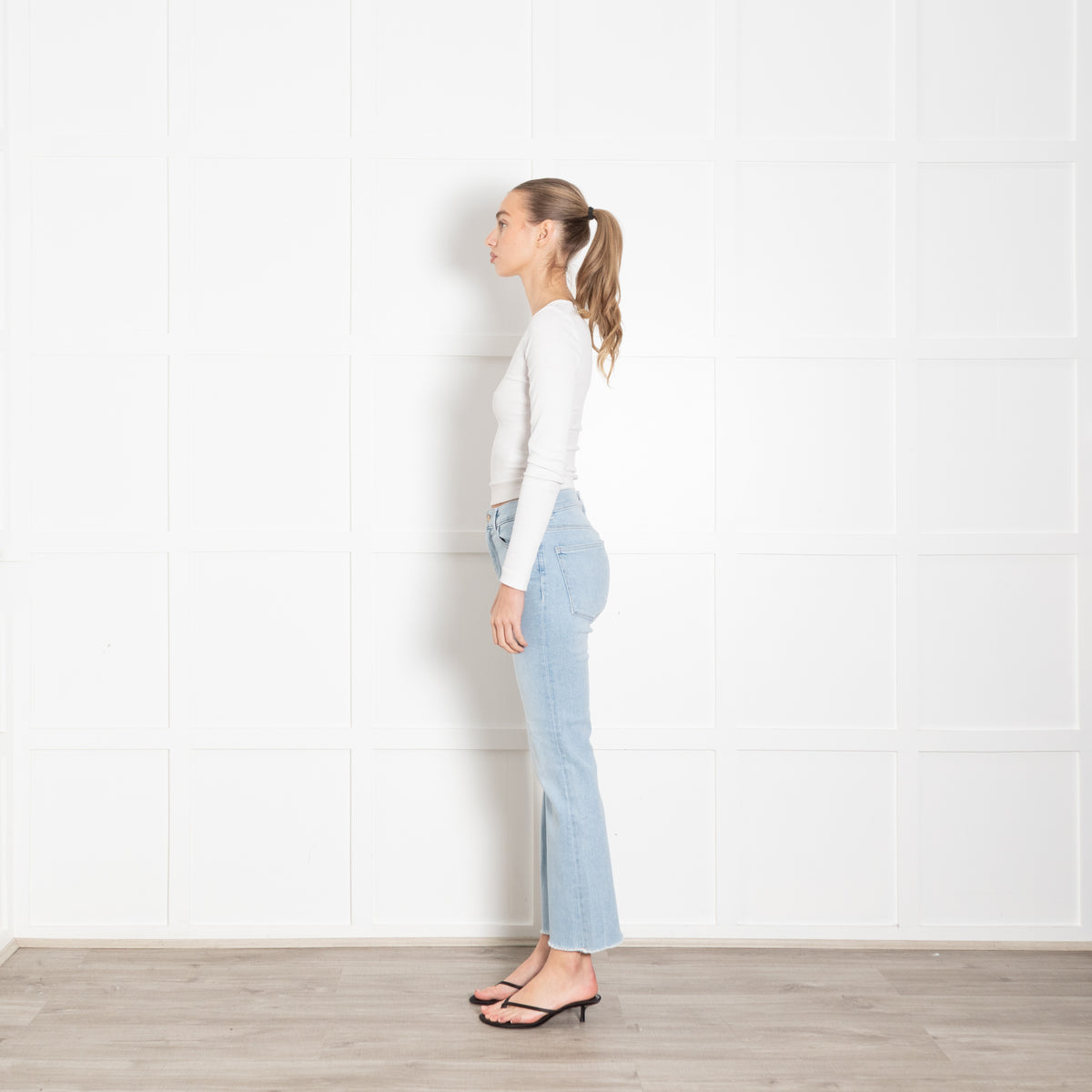 DL1961 Pale Denim Bootleg Jean