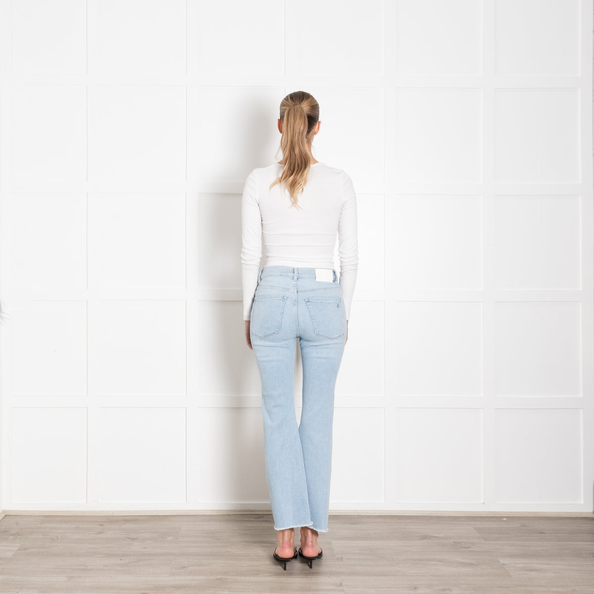 DL1961 Pale Denim Bootleg Jean