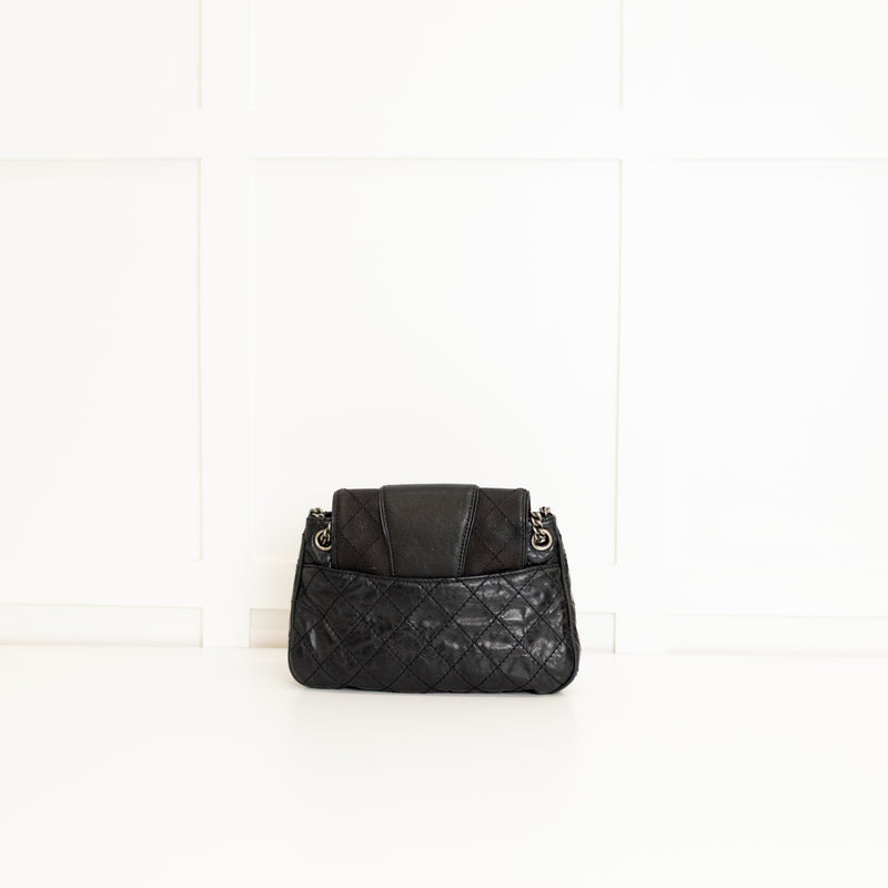Chanel Black Bubble Messenger Bag