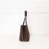 Chanel Chocolate Brown Caviar Leather Grand Shopper Tote