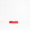 Tory Burch Ruby Red Juliette Gold Chain Clutch