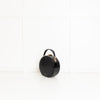 Aspinal Of London Black Patent Croc Hat Box Bag