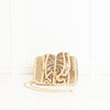 Red Valentino Beige Sequinned Frill Crossbody Small Bag