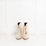 Isabel Marant Gold Embossed Leather Archenn Ankle Boots